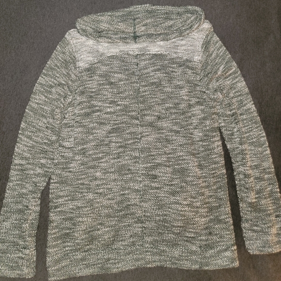 Calvin Klein Cowl Neck Criss-Cross Sweater - XXL - Green/White - Picture 8 of 8